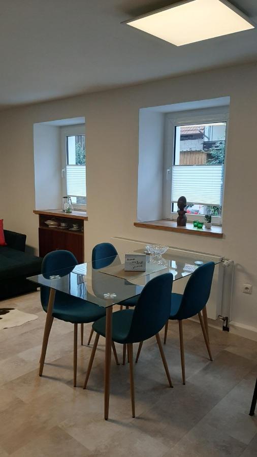 Moderne Altstadt-Ferienwohnung Hammelburg Luaran gambar