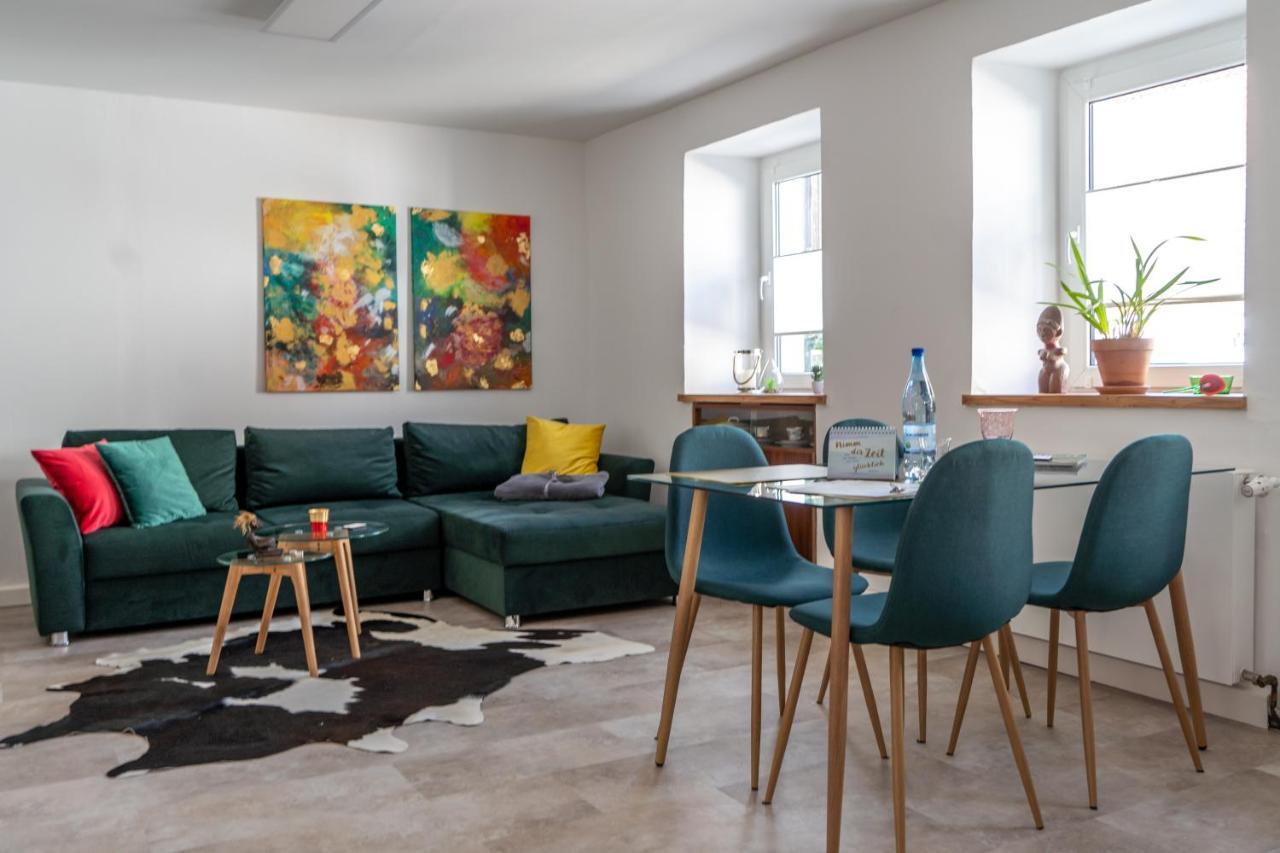 Moderne Altstadt-Ferienwohnung Hammelburg Luaran gambar